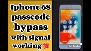 How to bypass icloud iphone 6s passcode, disabled and unavailable devices with signal working 1000%