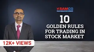 10 Golden Rules for Trading in Stock Market | Best Share Market Advice| Stock Market for Beginners