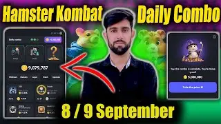 Hamster Kombat Daily Combo 8 september | daily combo hamster kombat today 8 september