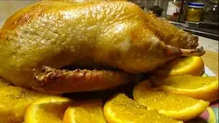 Duck in oranges!