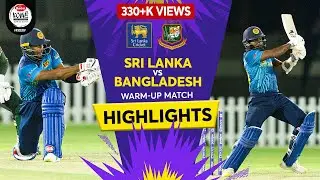 Sri Lanka vs Bangladesh - Official Warm-Up Match - ICC Men's T20 World Cup 2021 - Highlights Reel