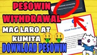 PESOWIN WITHDRAWAL 2024✅ LEGIT NAKAWITHDRAW AKO #PESOWIN