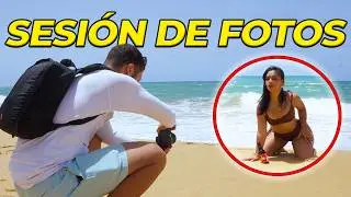 Así es una Sesión de Fotos en la playa conmigo *nos morimos de la risa*