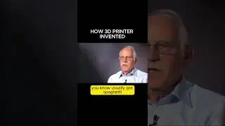 How 3D Printer Invented / The Story of Chuck Hull #shorts