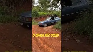 O opala estava parado a muito tempo e não subiu #opala #caravan #chevrolet #terra #estrada