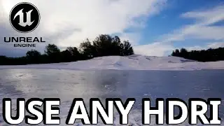 Import Any Hdri In Unreal Engine 5.....