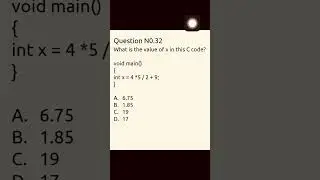 Watch all the answers in my youtube channel “CSE GURUS”. Video name is “Top 100 C mcqs”. 