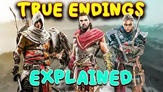 The True Endings of Assassin's Creed Origins, AC Odyssey and AC Valhalla. Part-3