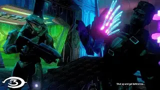 Halo CE looks incredible in Halo 3's Engine...
