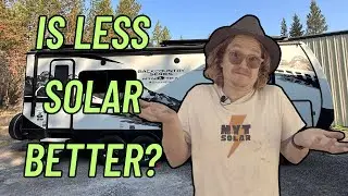 Is LESS RV Solar sometimes better? | Outdoors RV 24KRS