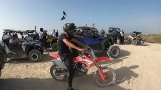 פתיחת עונה הדיונה בתפוסה מלאה - open season at the dune of Ashdod with CFmoto zforce 1000/950 sport