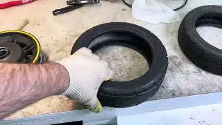 Ninebot max g30, g30p, g30lp замена покрышки, шиномонтаж.