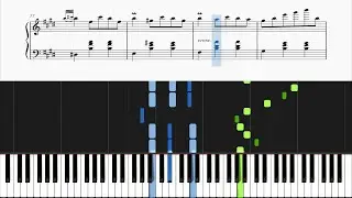 F. Schubert - 12 Grazer Waltzer, D. 924, Op. 91, No. 1 (Piano Tutorial)