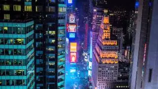 Hilton Times Square on New Year's Eve - NYC