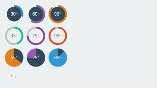 How to create an progress bars using HTML and CSS