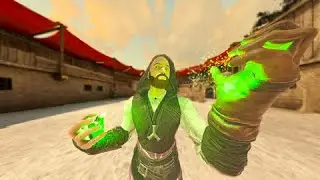 I Became An Airbender In VR - Blade And Sorcery Mods