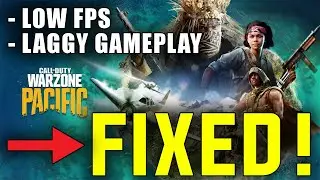 Warzone Pacific *Low FPS, Laggy Gameplay* Glitch (PS5 & Xbox Series X) FIXED!
