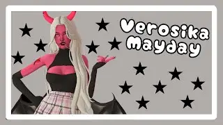 Crearing Verosika Mayday from Helluva Boss in The Sims 4 (CC list in describtion)