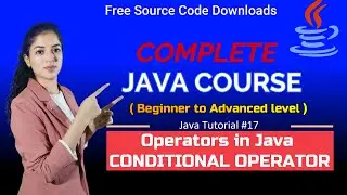 Conditional Operator in Java | Ternary Operator [HINDI]