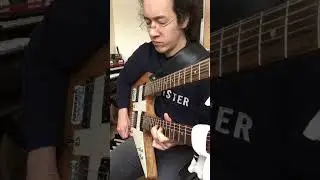 Whammy Pedal + Volume Swells on guitar sounds both synthy and silly... 