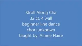 Stroll Along Cha line dance