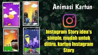 Instagram Story Ide Animasi Kartun (Batman, Spiderman, Gravity Falls, Pokemon Story) Animasi Gif.
