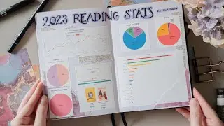 Reading Journal Flip Through | 137 Books Read + My 2023 Reading Stats