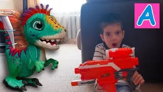 Where is this Dinosaur? What Andrey Everyday did to him?