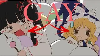 Reimu x Marisa Fans be like