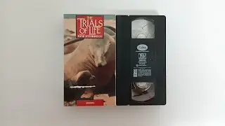 Opening and Closing To The Trials Of Life Arriving 1993 VHS 60fps