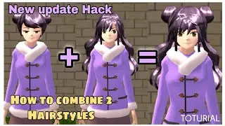 How to combine 2 Hairstyles! 🥰 New update Hack  | easy toturial