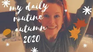 MY COZY FALL MORNING ROUTINE 🍂 AUTUMN HALLOWEEN 2020  (parody)