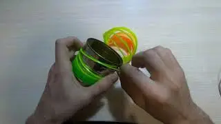 Как выпрямить пружинку слинки радугу