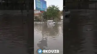 Самарканд шахрида ёмгир 2-видео