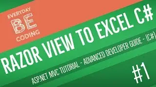 Generate Excel files using Razor View in MVC