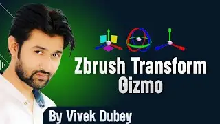 Zbrush Gizmo for Trasform | Move Rotate Scale in HIndi