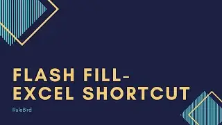 How to use Flash Fill in Excel | Excel Tips & Tricks | Excel for Beginners | Part - 2 | Hindi