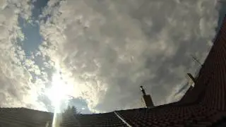 Timelapse: Mraky s kapkou deště