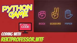 Rock Paper Scissor Game in Python | Free CODE Giveaway