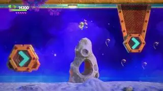 Yooka-Laylee - Galleon Galaxy - Up N Nova 23700 Hi-score.