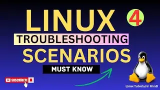 Linux Troubleshooting Scenarios Asked In Interviews | Linux Interview Questions | Part-4