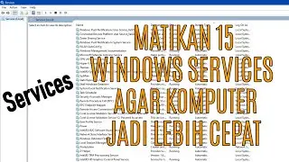 Turn off these 15 Windows services to speed up your computer.