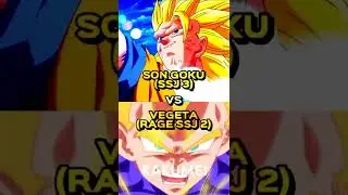 Goku Vs Vegeta All Forms