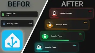Animated Battery Cards For Home Assistant