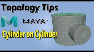 Maya Topology Tip • Cylinders