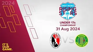 🔴 LIVE Trinidad & Tobago v Guyana | CWI Men’s Under 17 | 50 Over Championships 2024