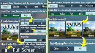 Best graphics setting for BGMI & PUBG MOBILE | Low & High Device graphics setting |TDM gameplay