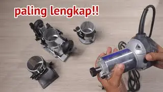 mesin router trimmer profil kayu dengan 3 dudukan! - BRAXTER BT380-WT WOOD TRIMMER