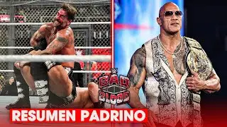 WWE BAD BLOOD 2024 RESUMEN PADRINO 🩸