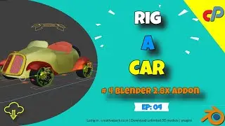 How To Install Blender Rig A Car addon | Free Blender 2.82 External Addon Part-4